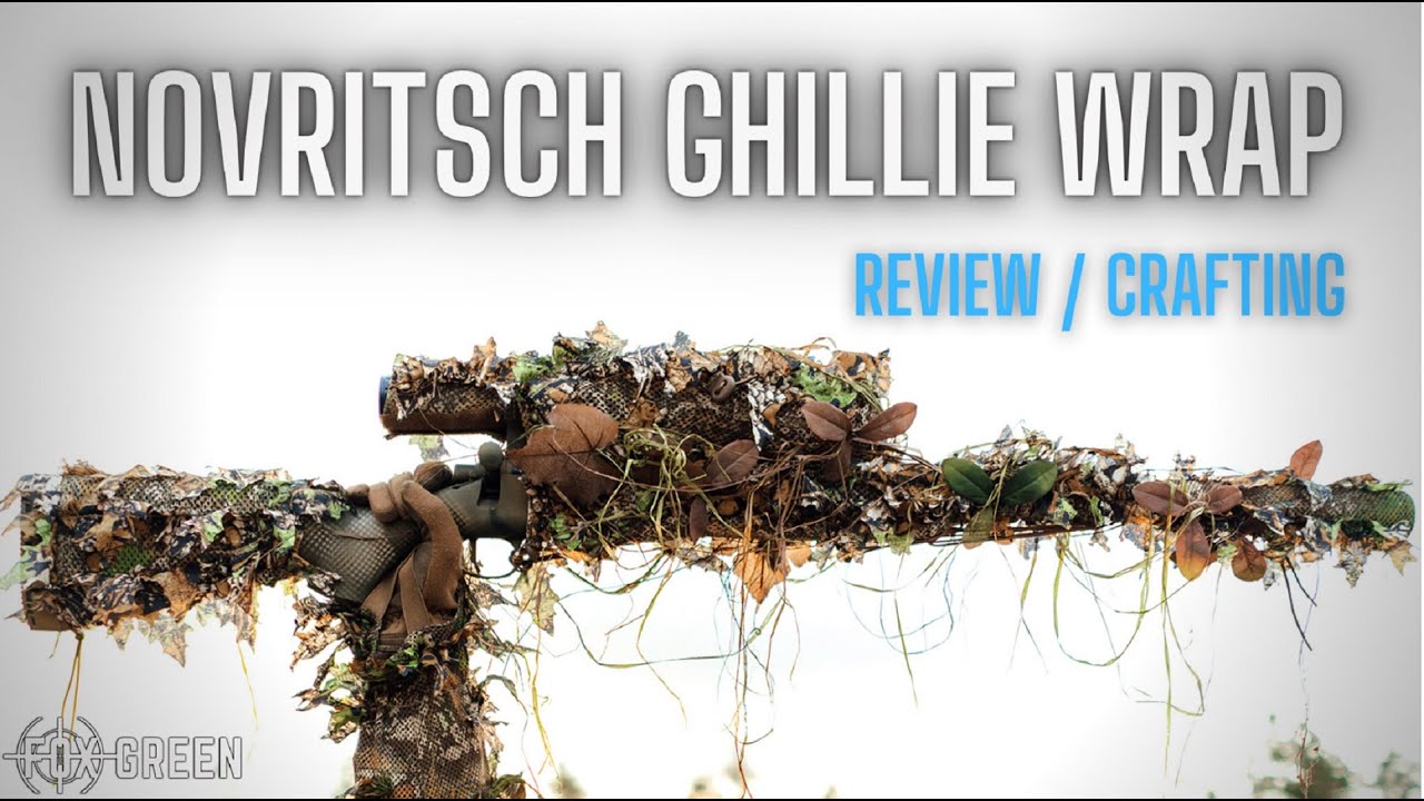 Novritsch Ghillie Wrap Crafting & Review