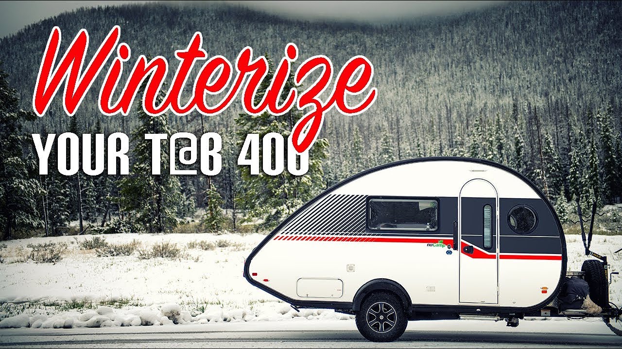 Winterize your TAB 400, Avia, or Cirrus  trailer without anti-freeze!