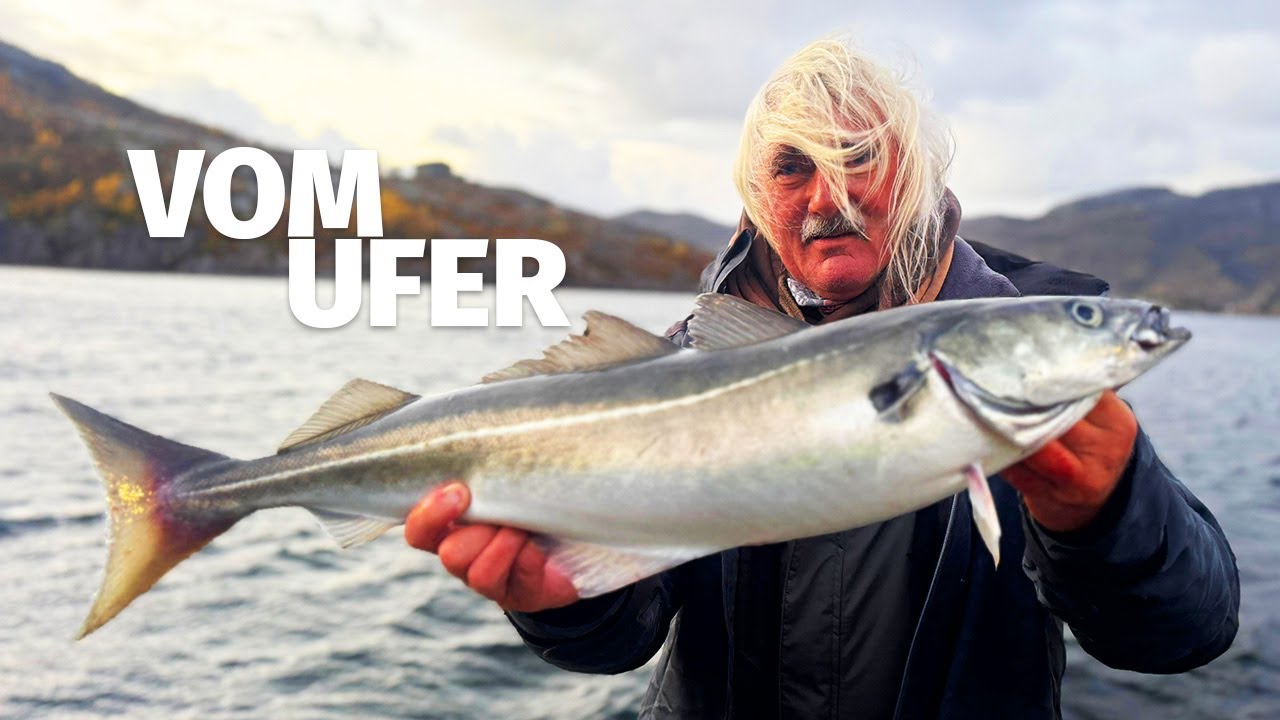 NORWEGEN: EINE WOCHE  STURM und TROTZDEM FANGEN - JÖRG & JANNE OVENS KNACKEN denn UFERCODE