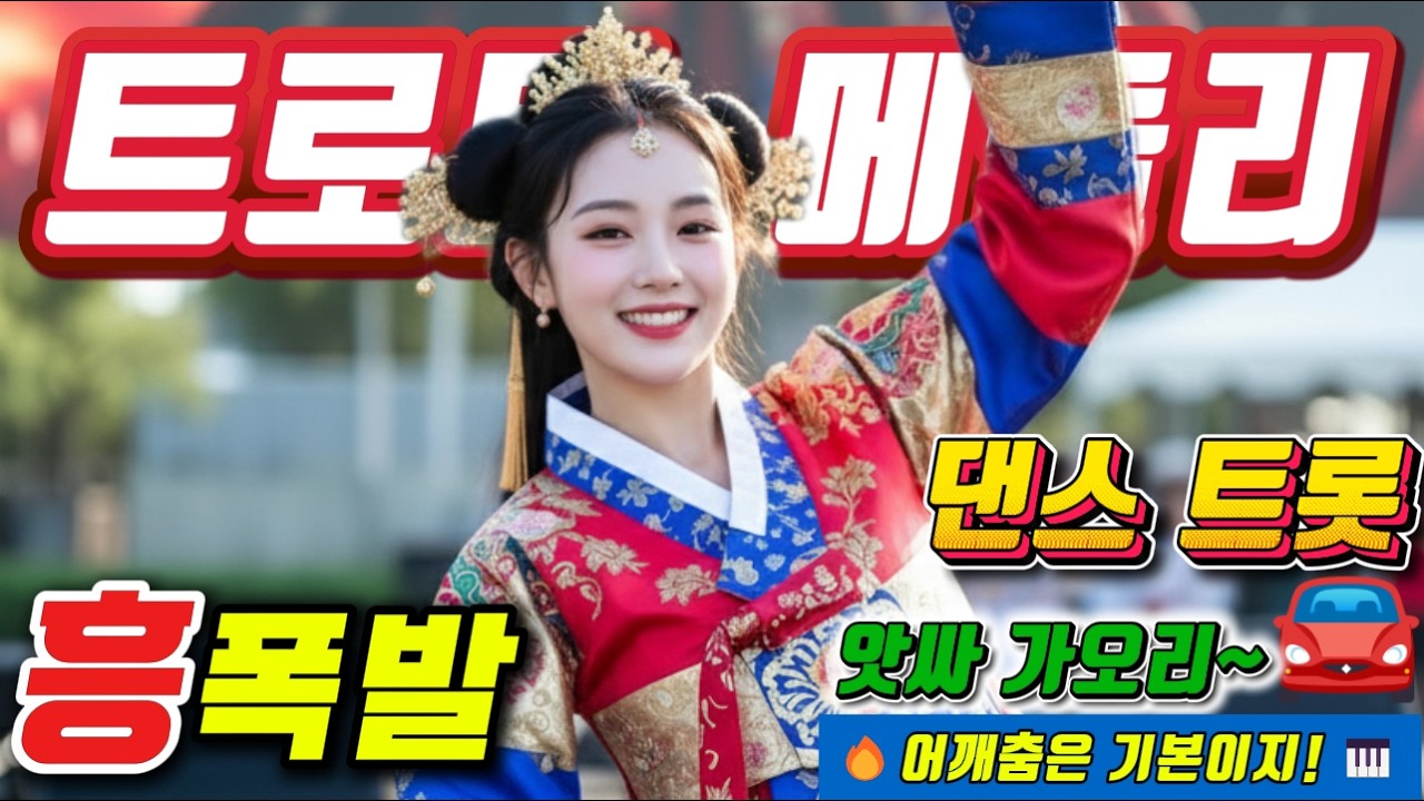 ❤️❤️ 가슴이 뻥 뚫리는! 🌈💥 기분 전환 끝판왕 댄스 💚🌈❤️#신나는 트로트메들리＃미스트롯4#졸음운전＃트로트 모음 100곡#최신트로트#고속도로 트로트 메들리# 흥겨운 뽕짝