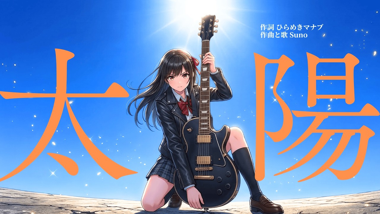 太陽　★★★★★　#ai #音楽 #suno #オリジナル曲 #rock #ガールズバンド