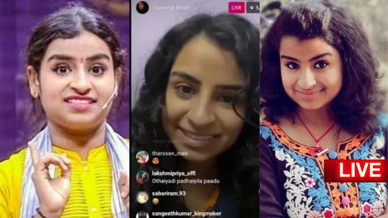 Vijay TV super Singer  sivaangi | samvishal | Instagram live