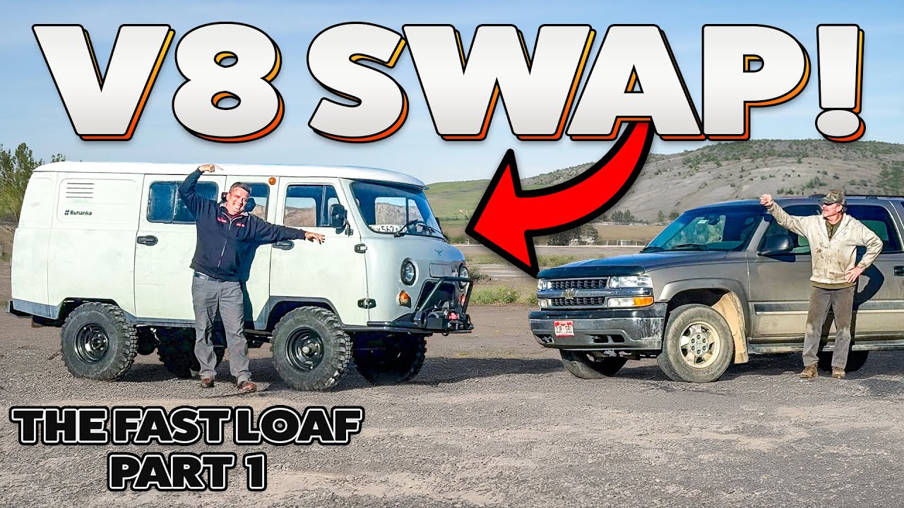 You Won't Believe The ENGINE I'm Putting Into My Russian Bukhanka Bread Van! #Буханка #уаз