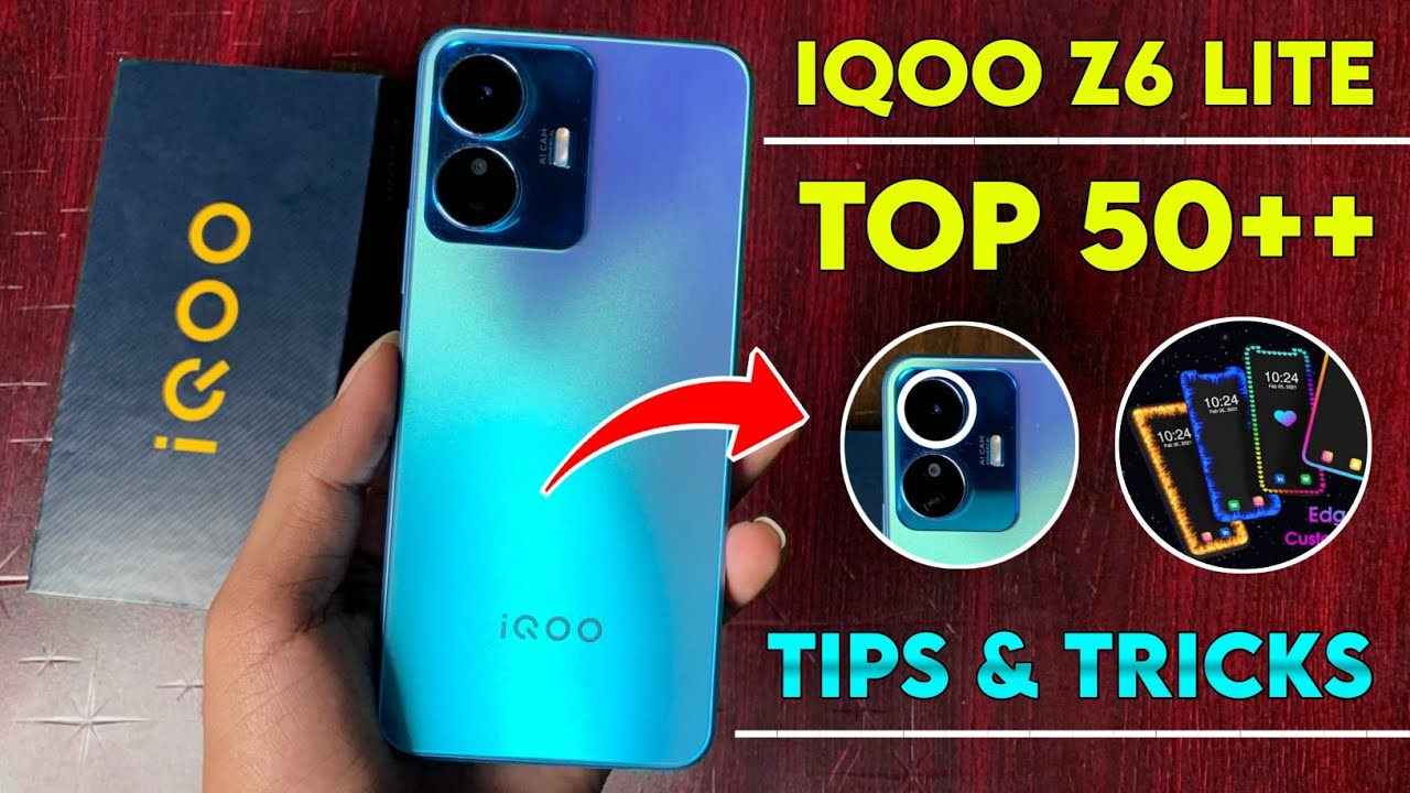 IQOO Z6 Lite Top 50++ Tips And Tricks | Iqoo Z6 Lite 5G Hidden Features | IQOO Z6 Lite 5G