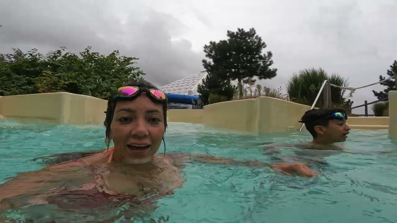 Water rapids at Center Parcs De Haan, Belgium 2025