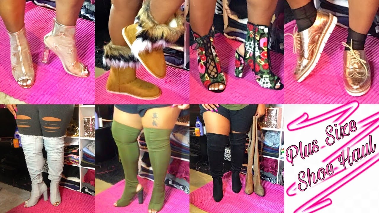 Plus Size Fall Shoe Haul| Wide Feet Friendly