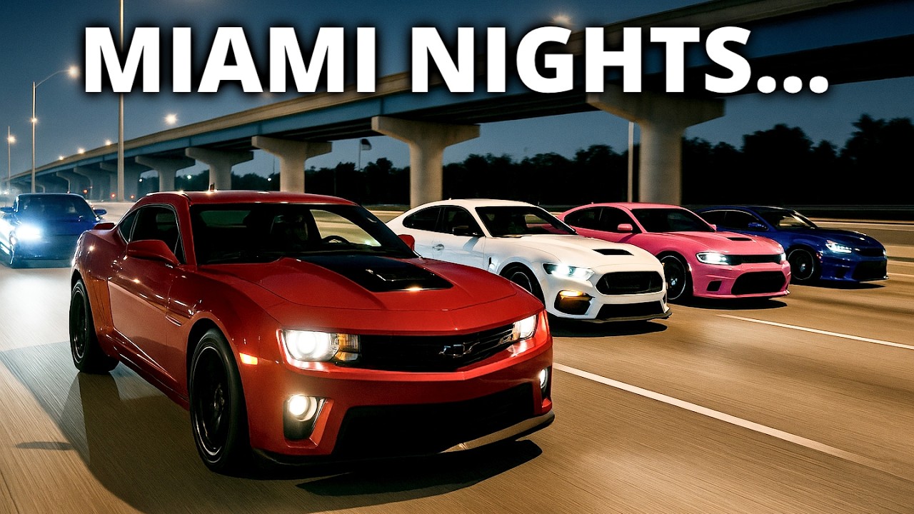 This WILD Miami Midnight Run COST ME $600... *OVER 20 CARS*