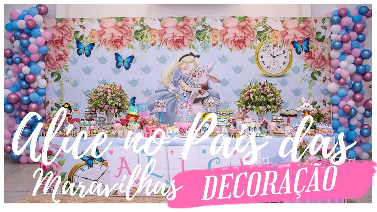 Alice no país das maravilhas l Decoração