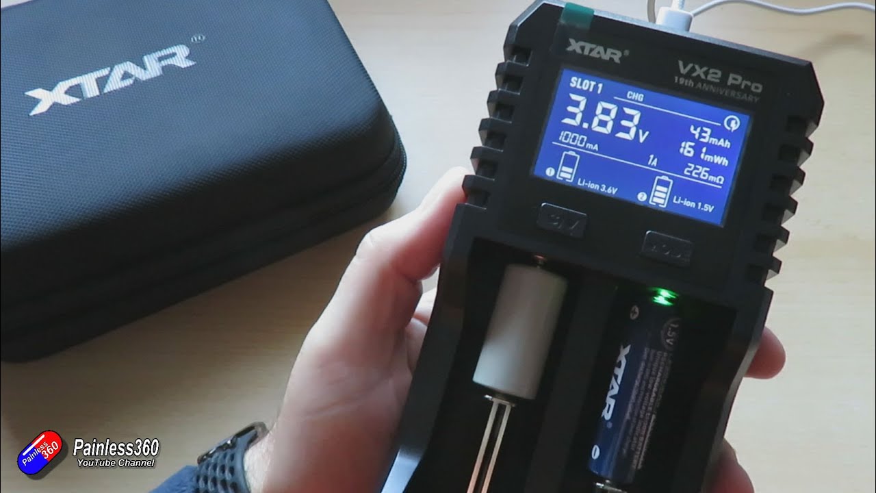 NEW XTAR VX2 Pro: A cheap modern option for charging Li-ION and other cellsk