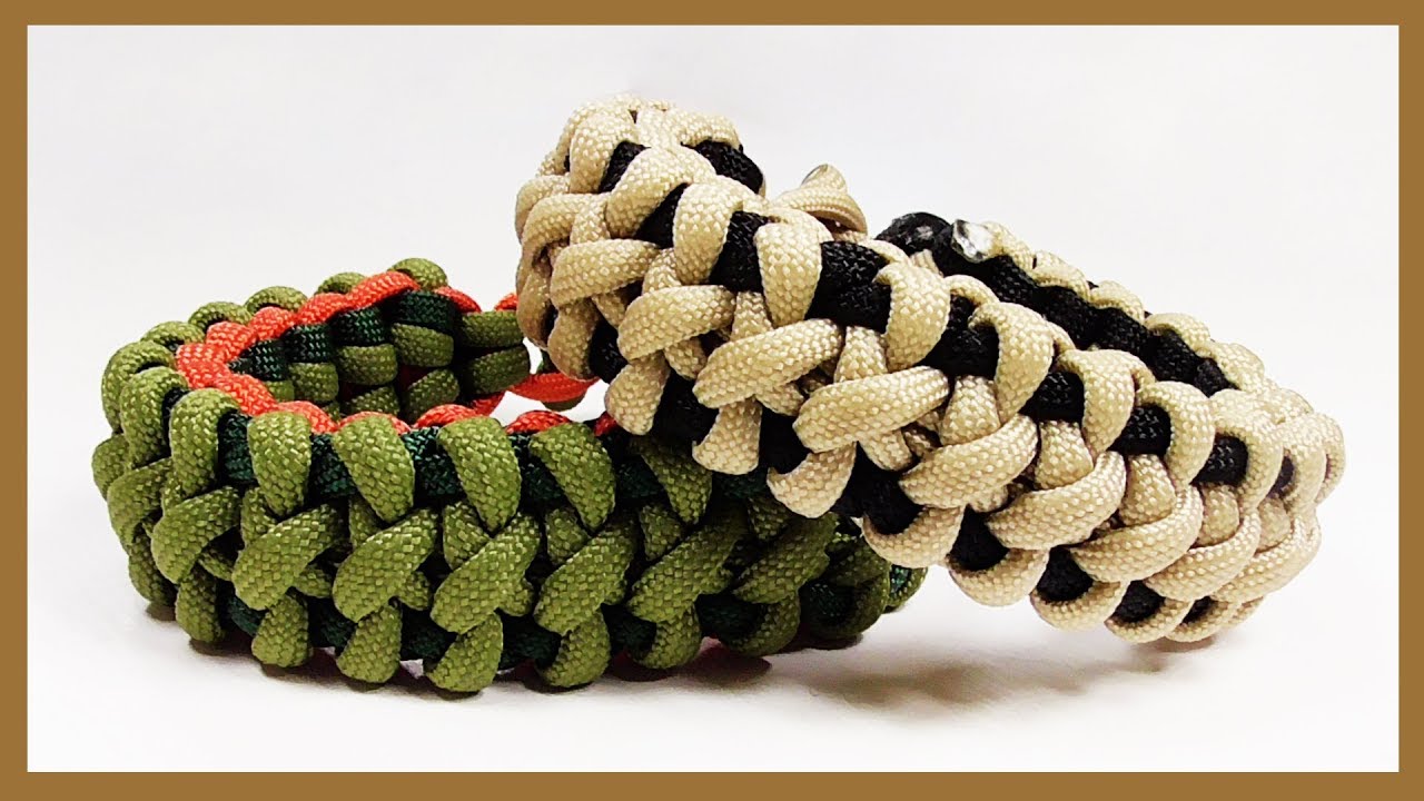 Paracord Bracelet Tutorial: 