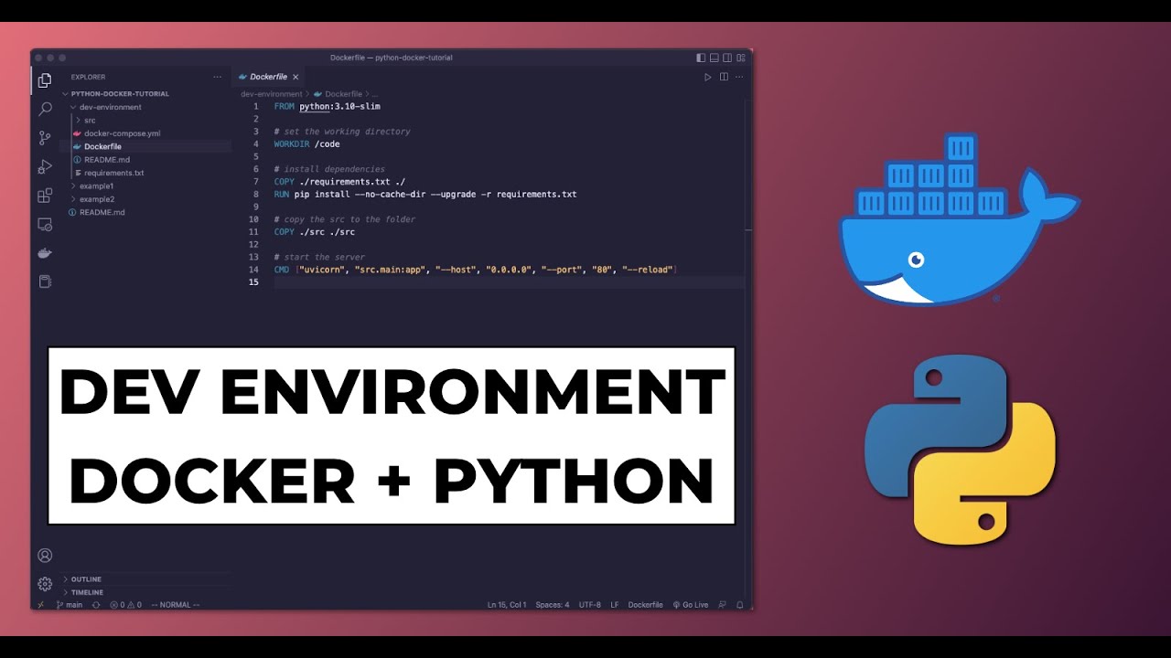How to create a great dev environment with Docker