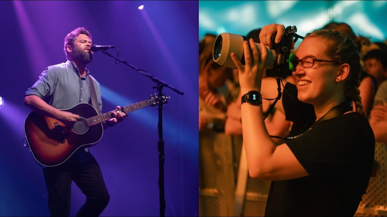 Ich durfte auf einem Konzert fotografieren!!