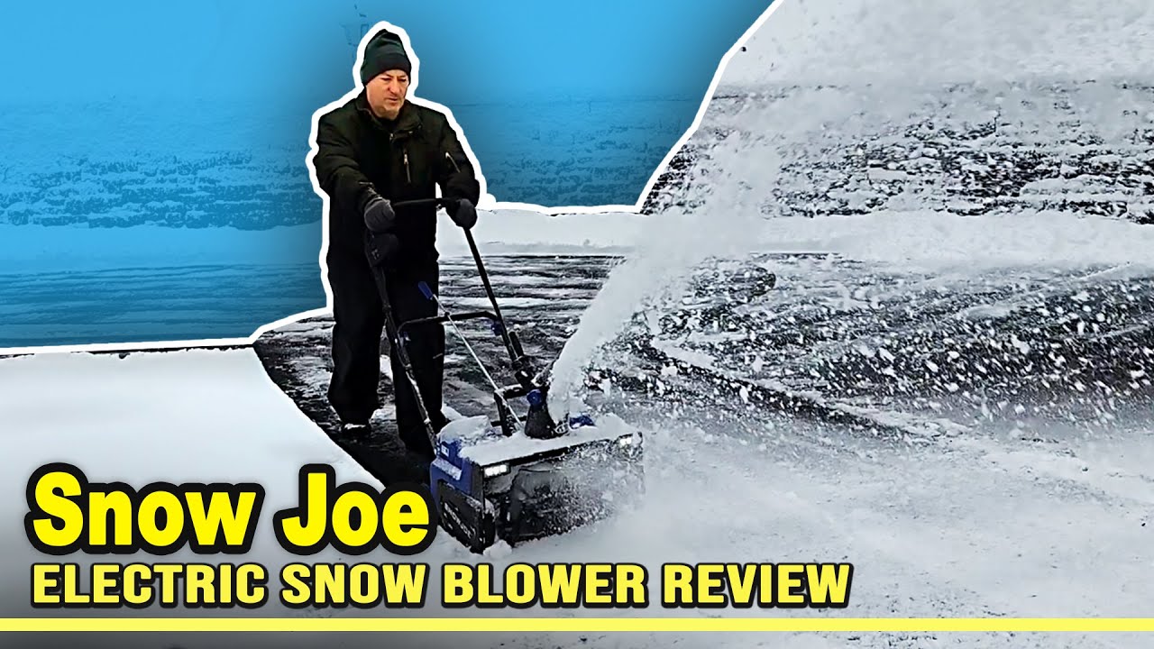 Snow Joe 24V-X2-SB22 Electric Snow Blower Review