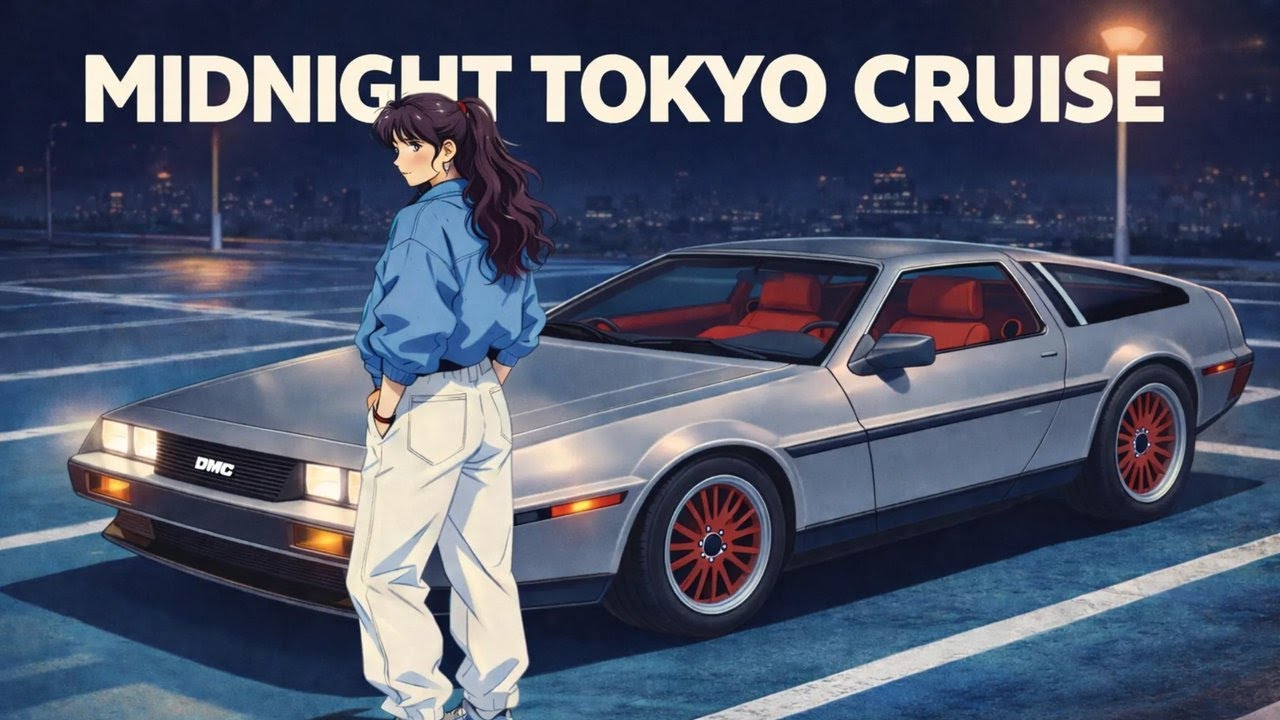 Midnight Tokyo Cruise – Lofi, Citypop & Funky Disco Grooves | Chill / Drive / Focus