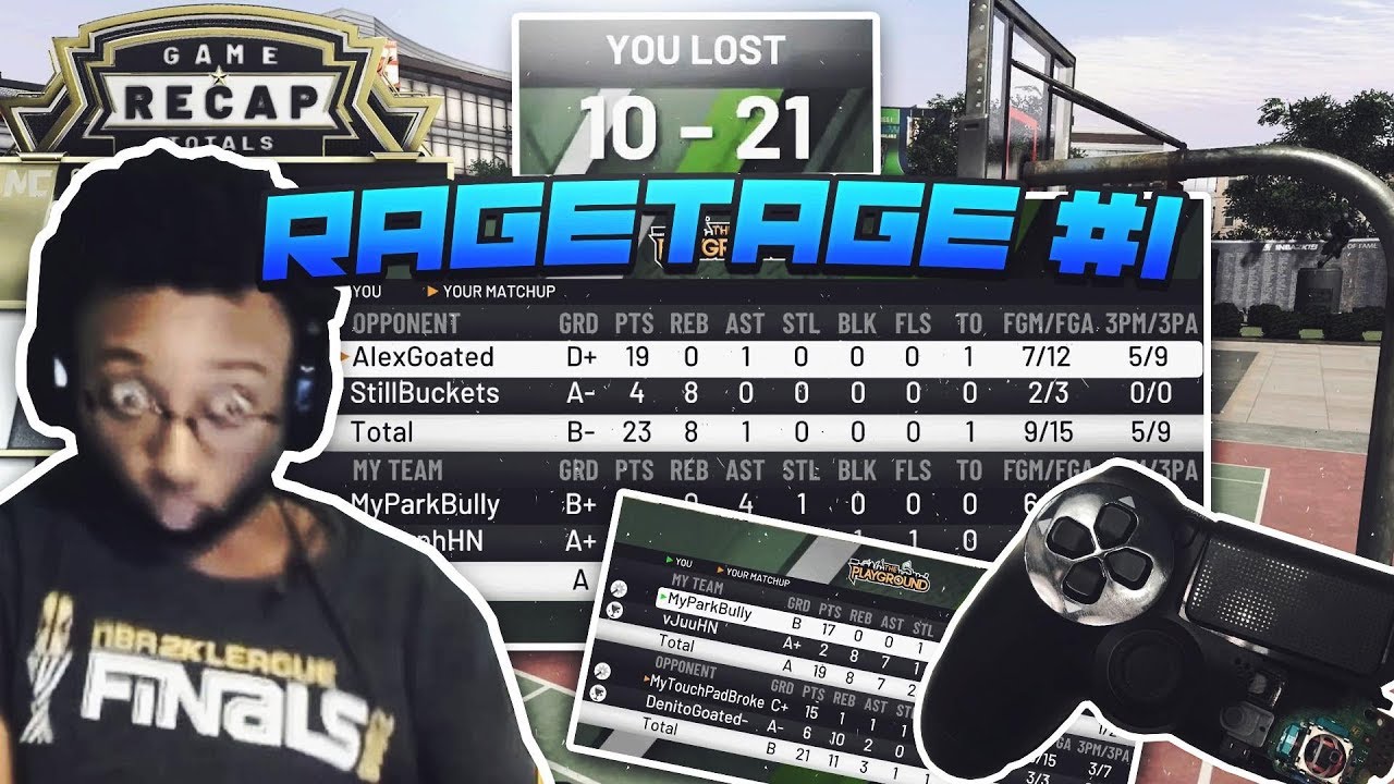 THIS GAME ALLOWED THIS TO HAPPEN!? NBA 2K20 RAGETAGE/STREAMTAGE #1