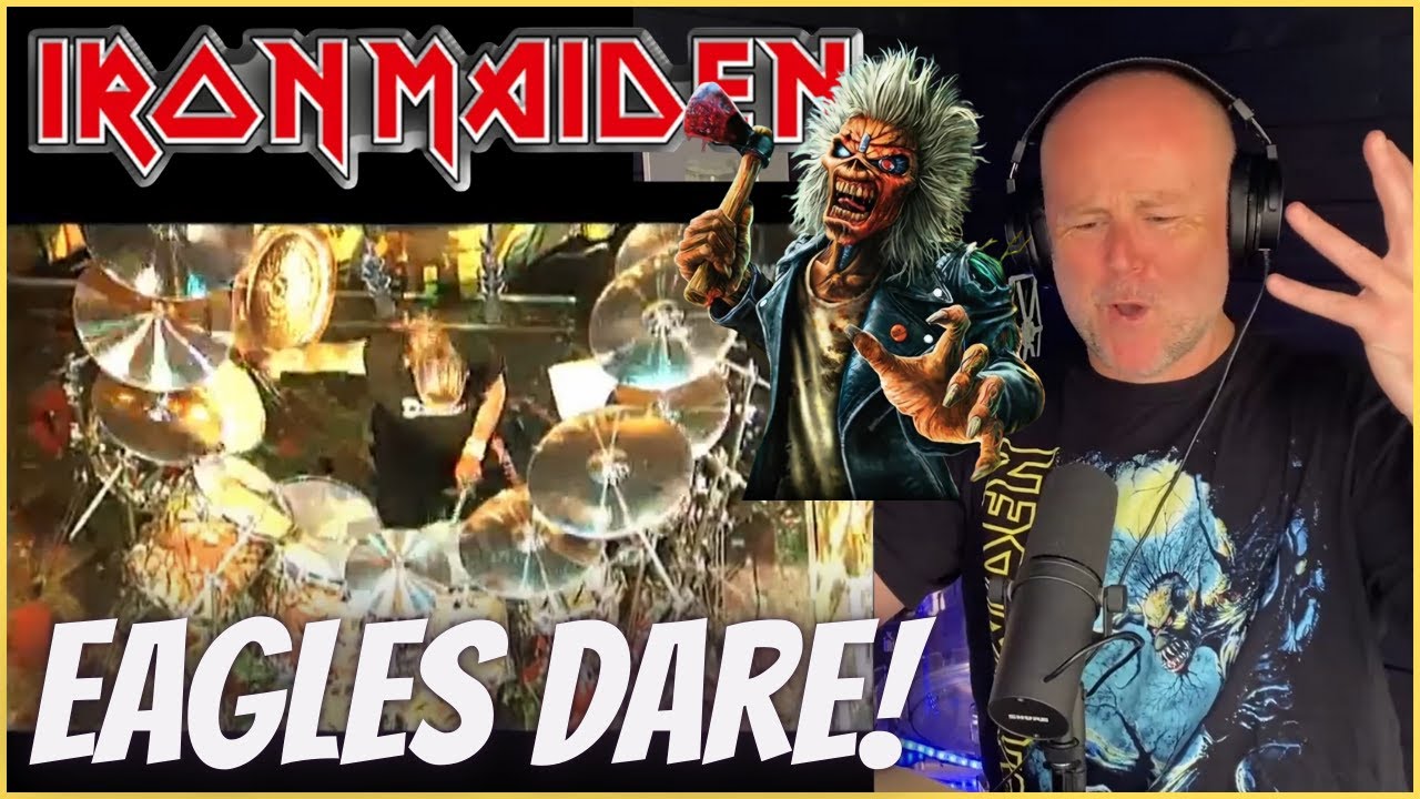 Drum Teacher Reacts: Iron Maiden – Where Eagles Dare (Rock am Ring 2005)