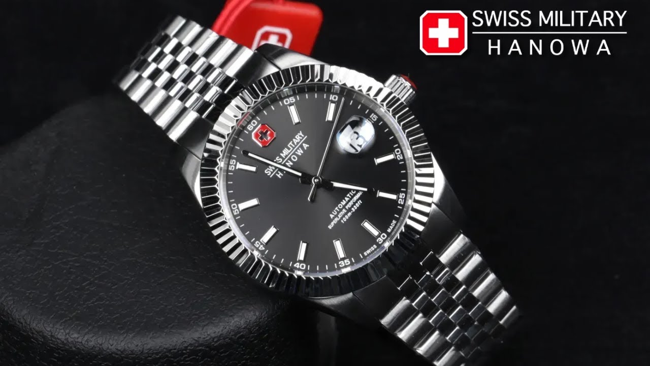 ROLEX? НЕТ, HANOWA 🤔 Swiss Military Hanowa DILIGENTER SMWGL0002101 | Style-Time