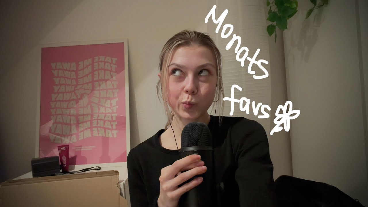 ASMR | Monatsfavoriten Januar 🤍 (Büchern, Food, Haushalt, Drinks)