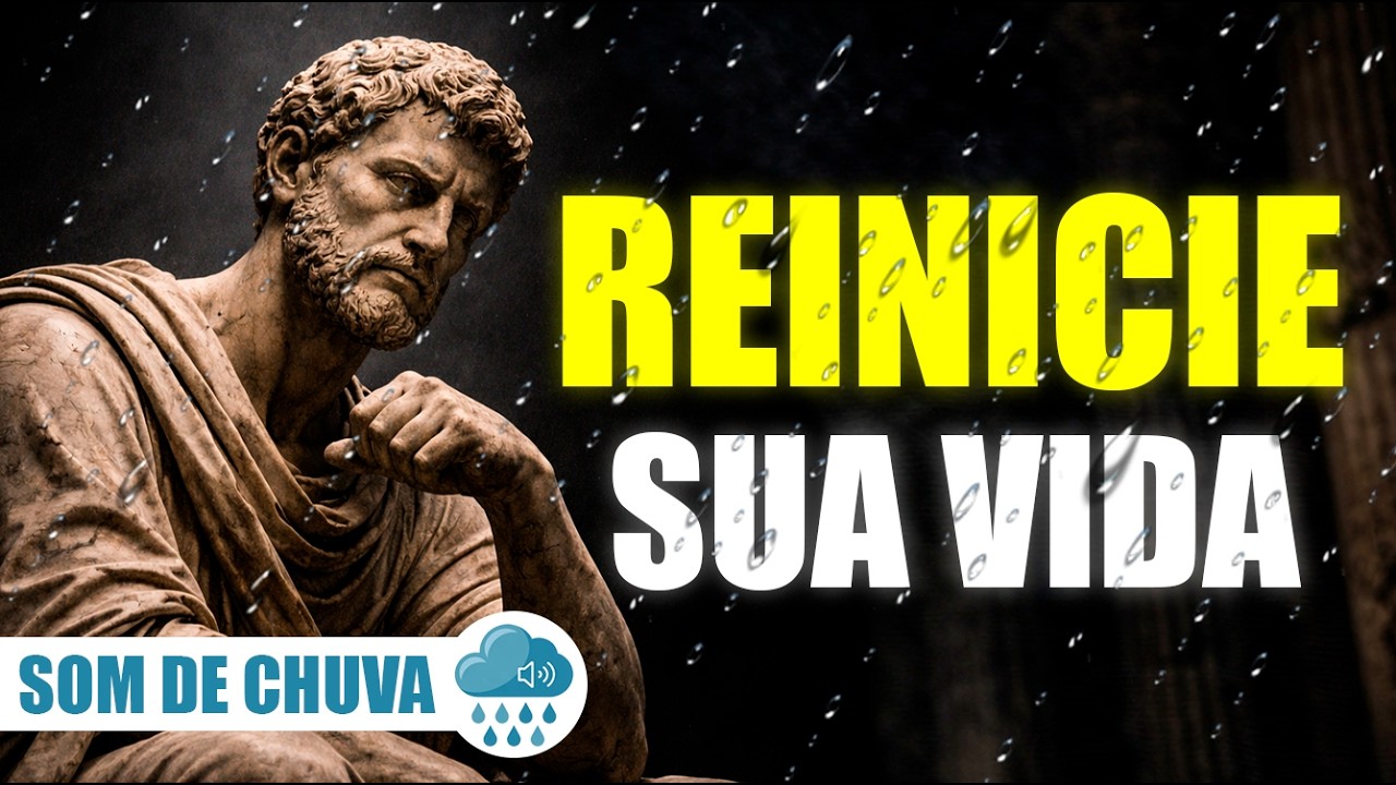 Aja Como Se Já Estivesse Morto (O Segredo Para Viver) - ESTOICISMO com SOM DE CHUVA RELAXANTE