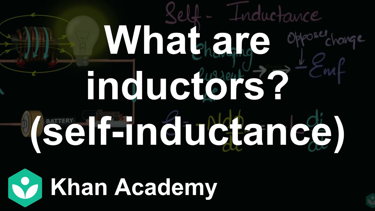 What are inductors?(self-inductance) | Electromagnetic Induction | Class 12 | Physics | Khan Academy
