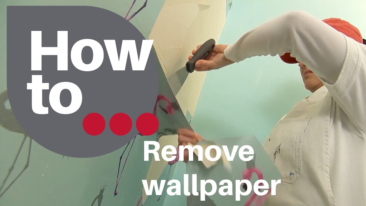 How to remove wallpaper | Strip old wallpaper | A simple method to strip wallpaper