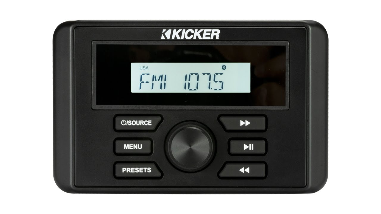 KICKER KMC3 Marine Radio Deep Dive