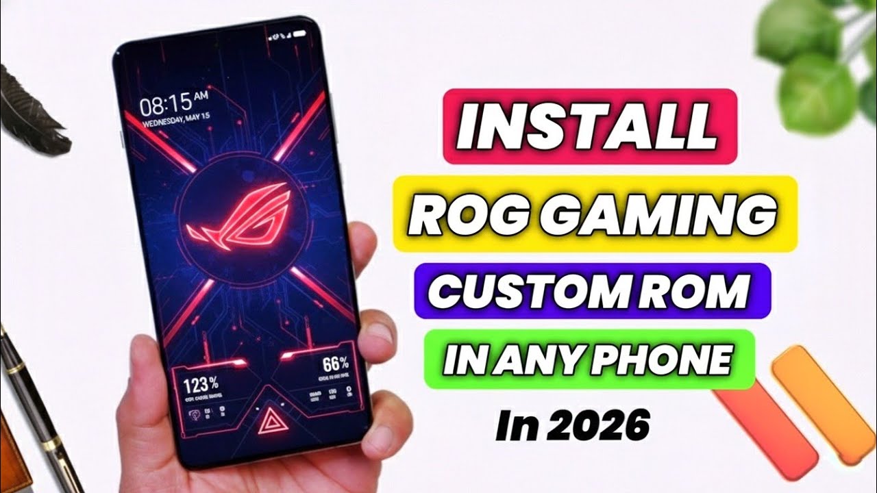 How To Install ROG GAMING Custom Rom In Any Phone | Install Virtual Rooted Rom | Root Any Phone