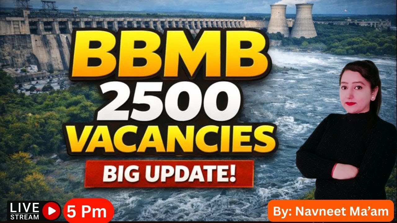 BBMB 2500 Posts Update | BBMB Vacancies Important Update | Gillz Mentor