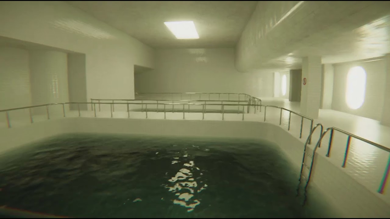 Exploring the backrooms pools