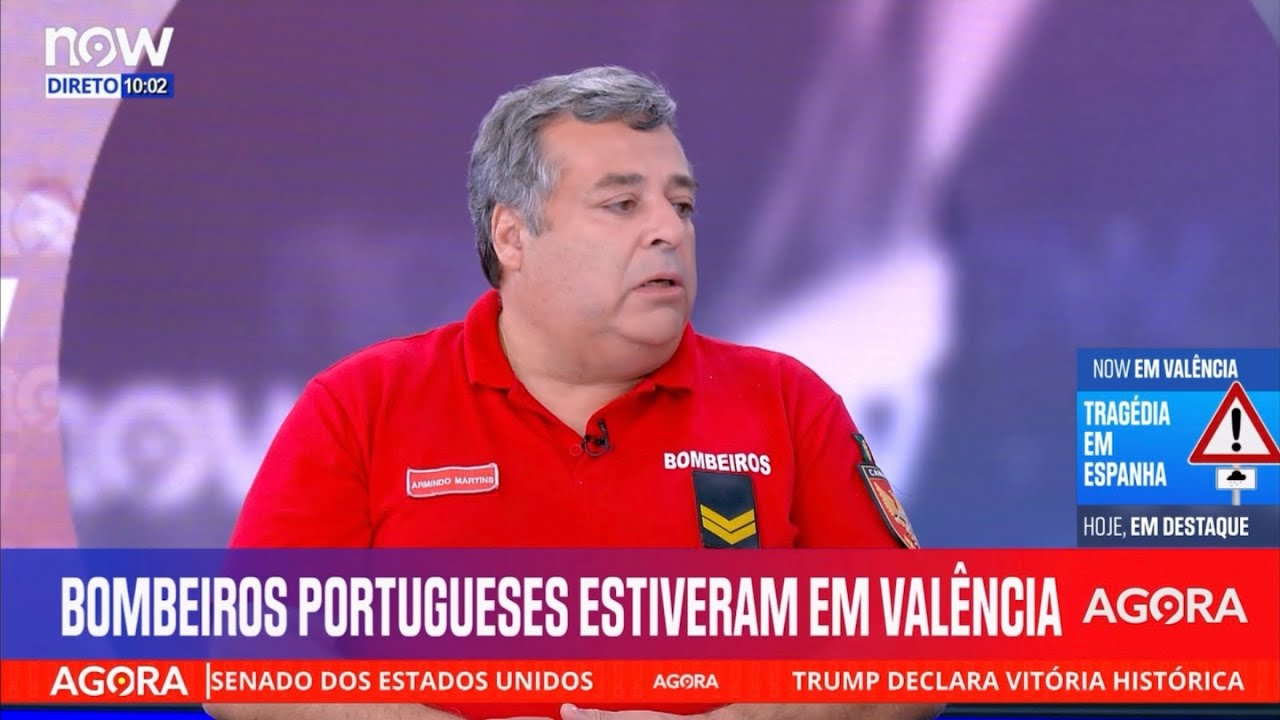 Bombeiros de Camarate nas cheias em Valência