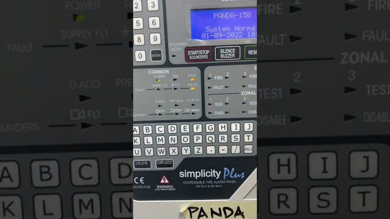 Zeta simplicity plus - 1 loop addressable fire alarm system ( system fault ) mk1 protocol