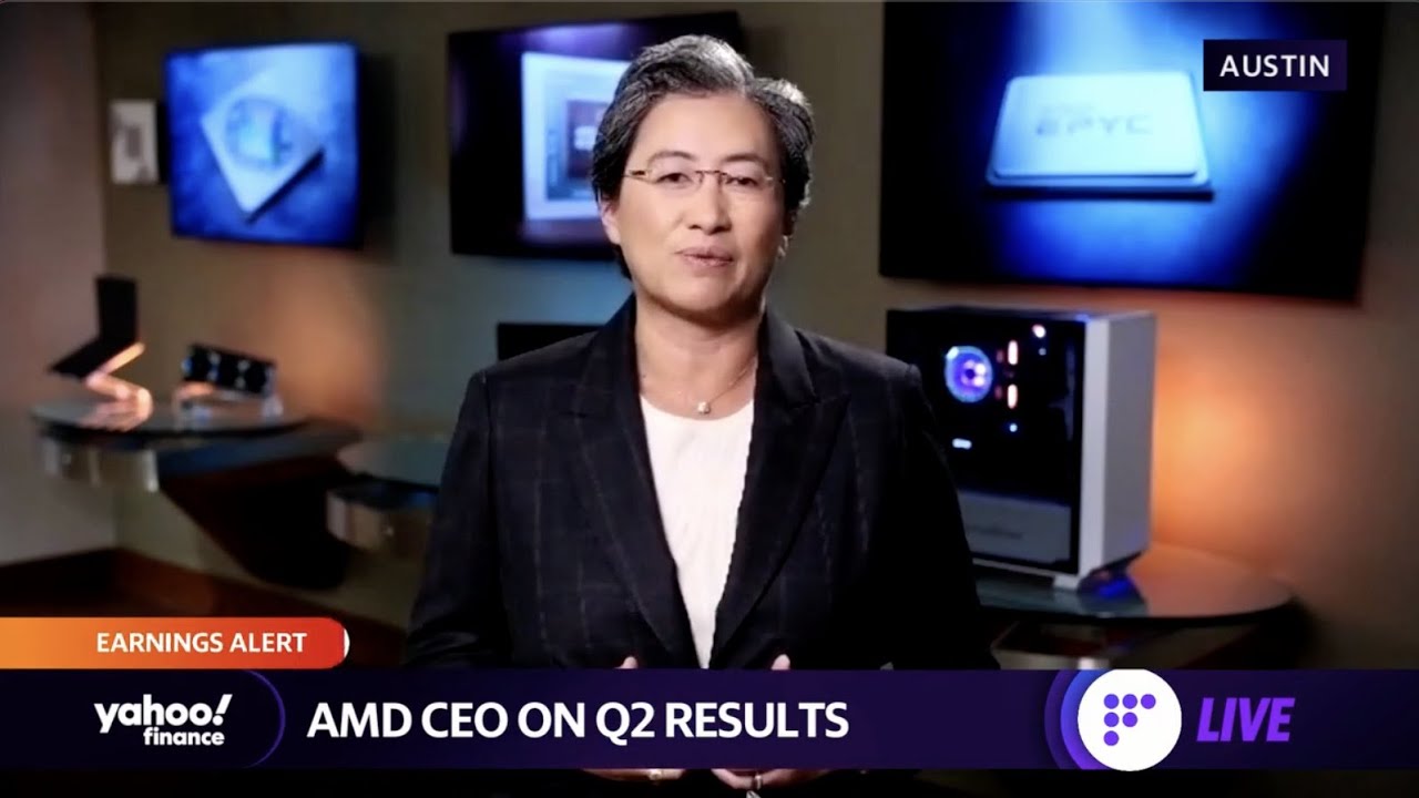 AMD posts strong Q2 earnings growth, CEO discusses growth outlook, says 'chip shortage will improve'