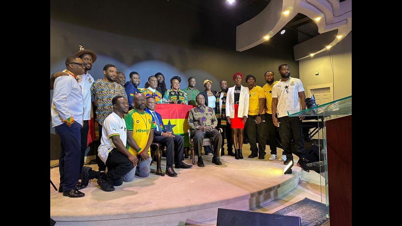 Ghana Black Stars World Cup Preparation  Message From Consulate General & Community Leaders