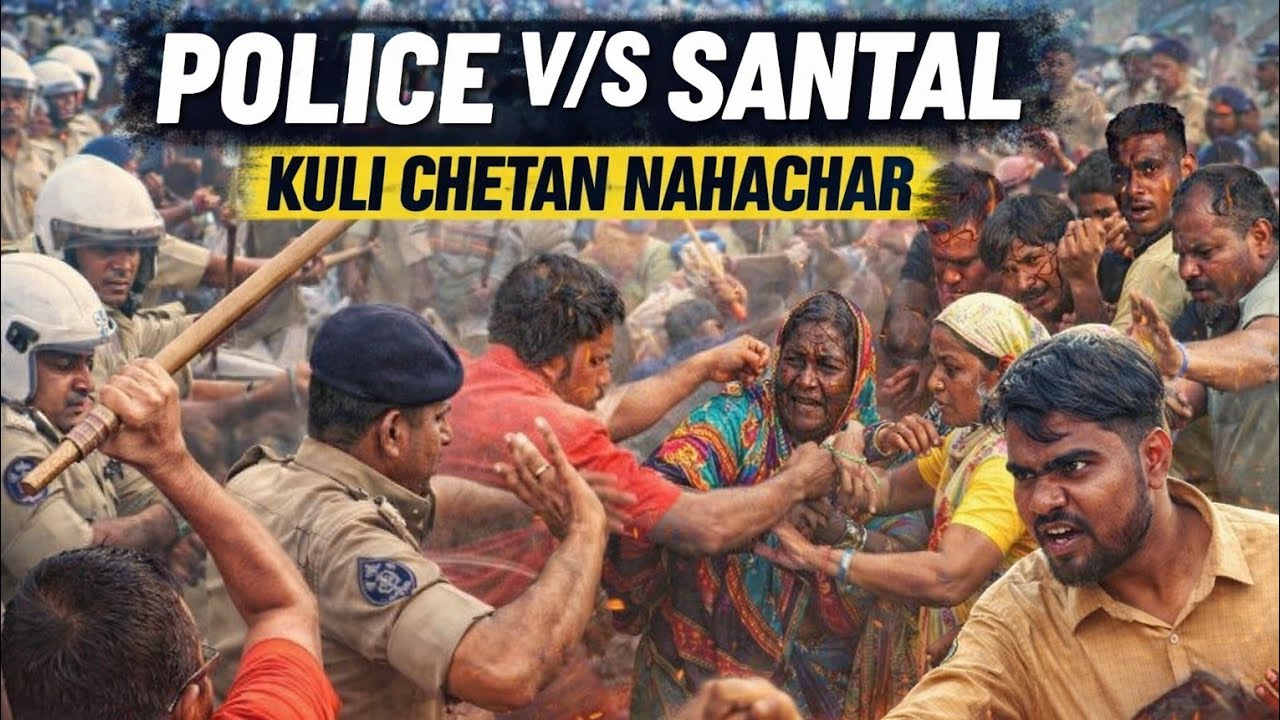 KULI CHETAN NAHACHAR POLICE DAL LAGA @aadimjumid 