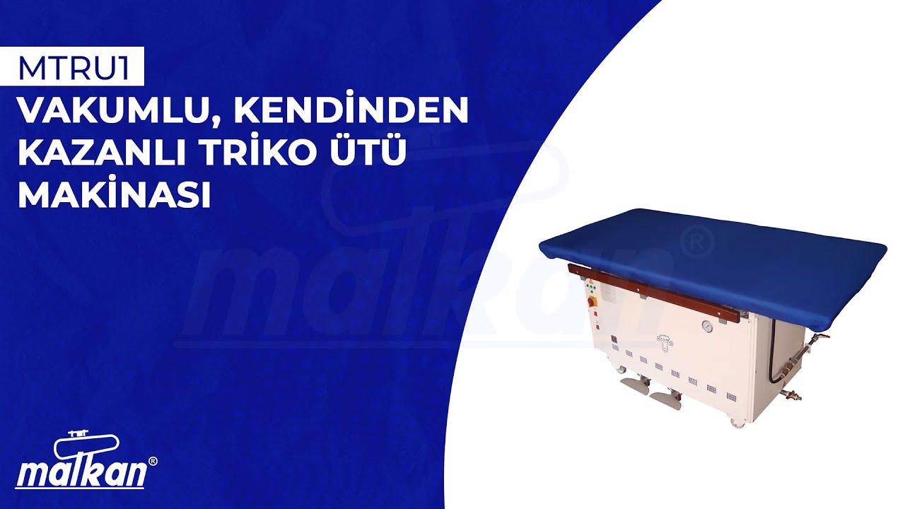MTRU1 - TRİKO ÜTÜ MAKİNASI