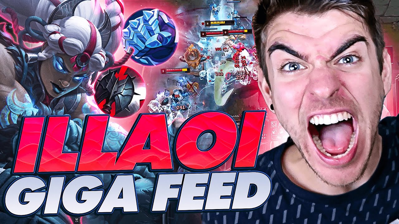 😨¡ILLAOI es 100% FREE ELO y es EL MEJOR TOPLANER del JUEGO después del ÚLTIMO BUFF a sus TENTACULOS!