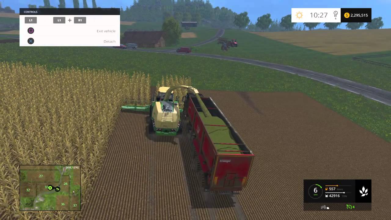 Farming Simulator 15 Easiest way to make chaff and silage