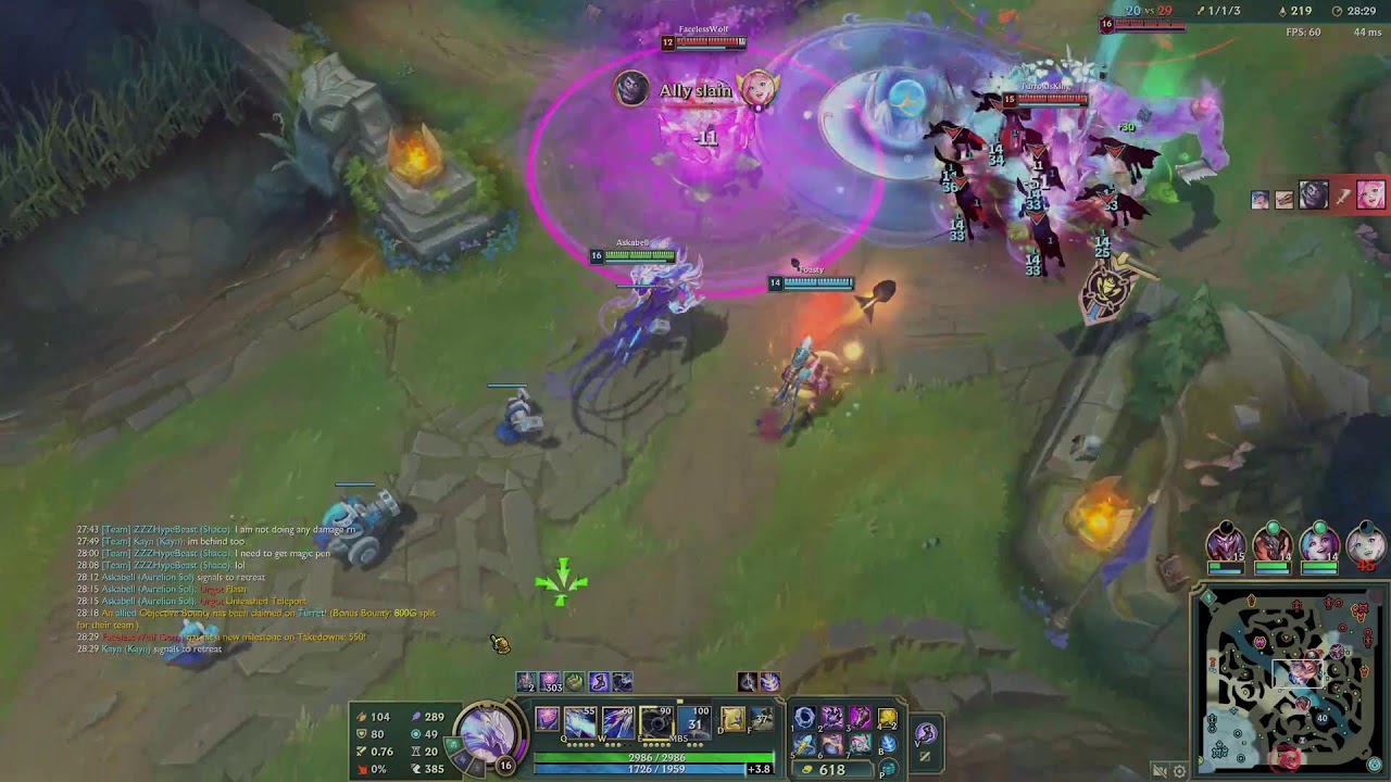 League of legends ranked