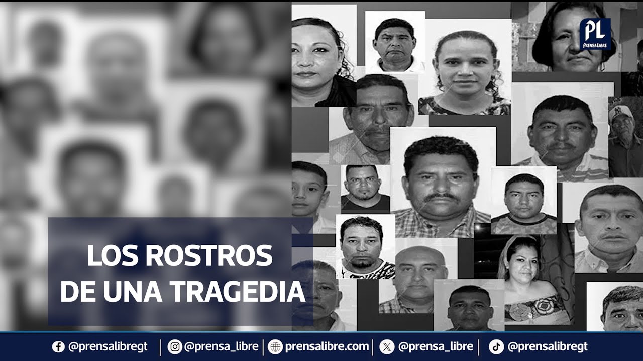 Son los rostros de la tragedia: Guatemala está en duelo nacional por la muerte de 54 personas