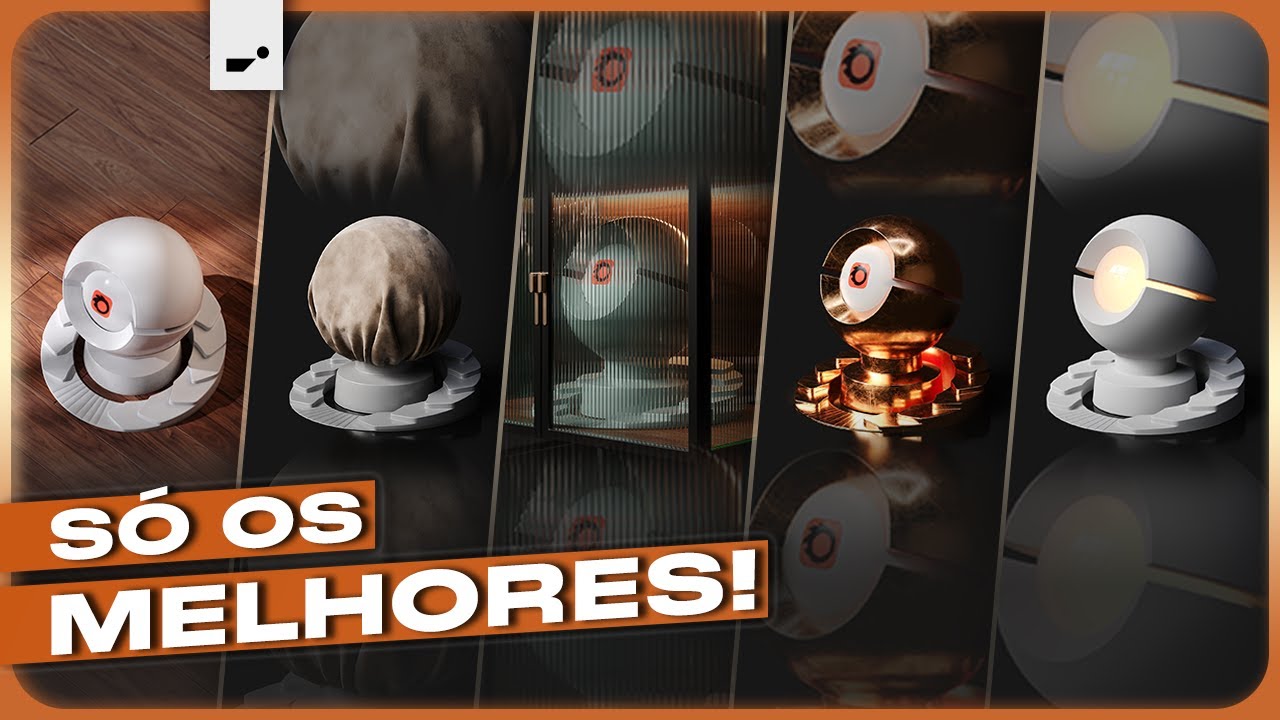 REVELADO: Os SEGREDOS para criar os 5 materiais MAIS USADOS no ARCHVIZ com o 3ds Max e Chaos Corona