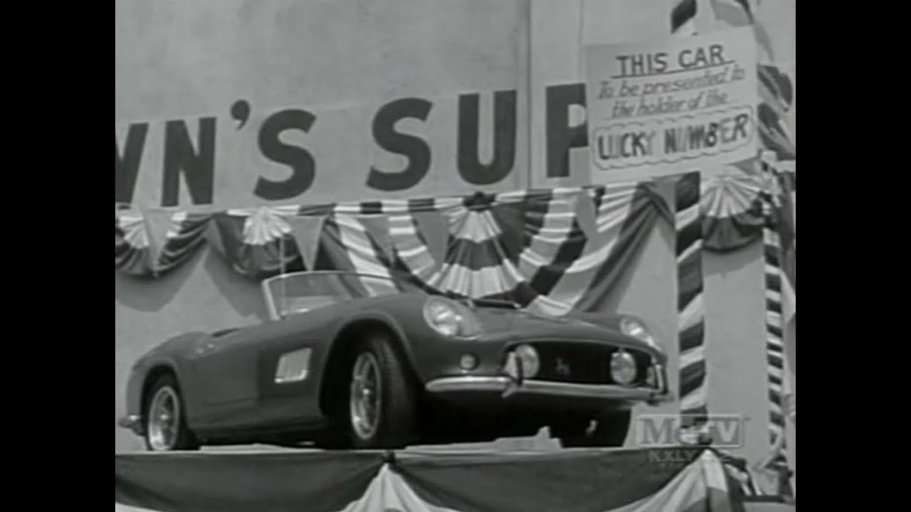 250 GT California Spyder in: 'The Donna Reed Show' (1958)