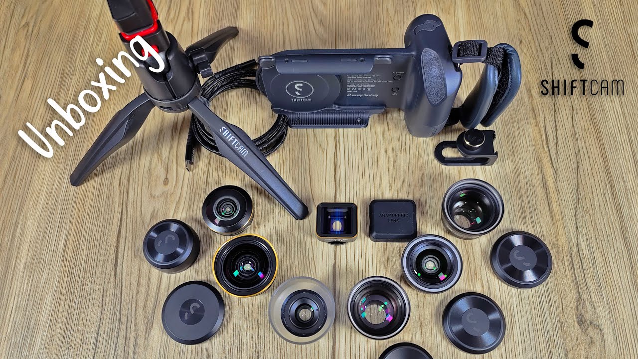 Unboxing SHIFTCAM ProGrip, ProLens and TravelPod Mini for Smartphone Inspired by the DSLR Camera