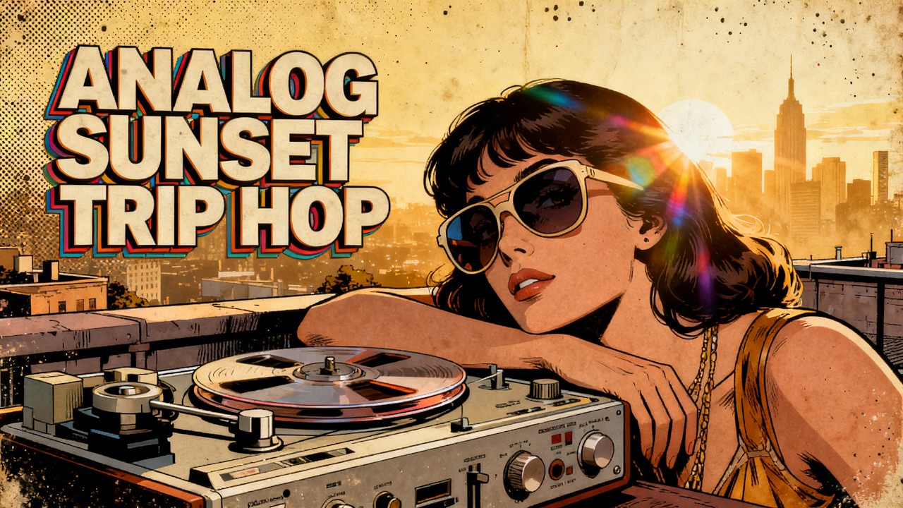 Analog Sunset Trip Hop (Full AI Album) | brain.exe has turned off for the day. time to chill...