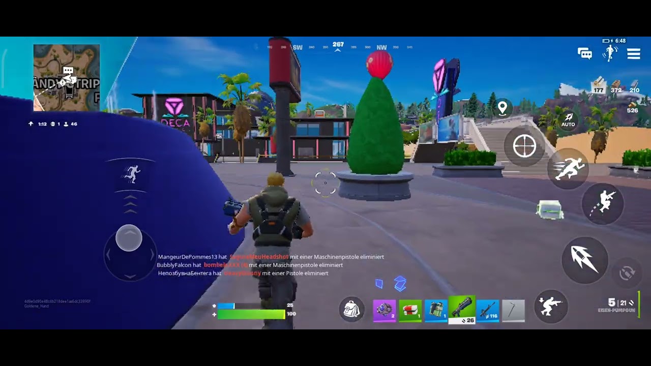 Fortnite Mobile Gameplay 