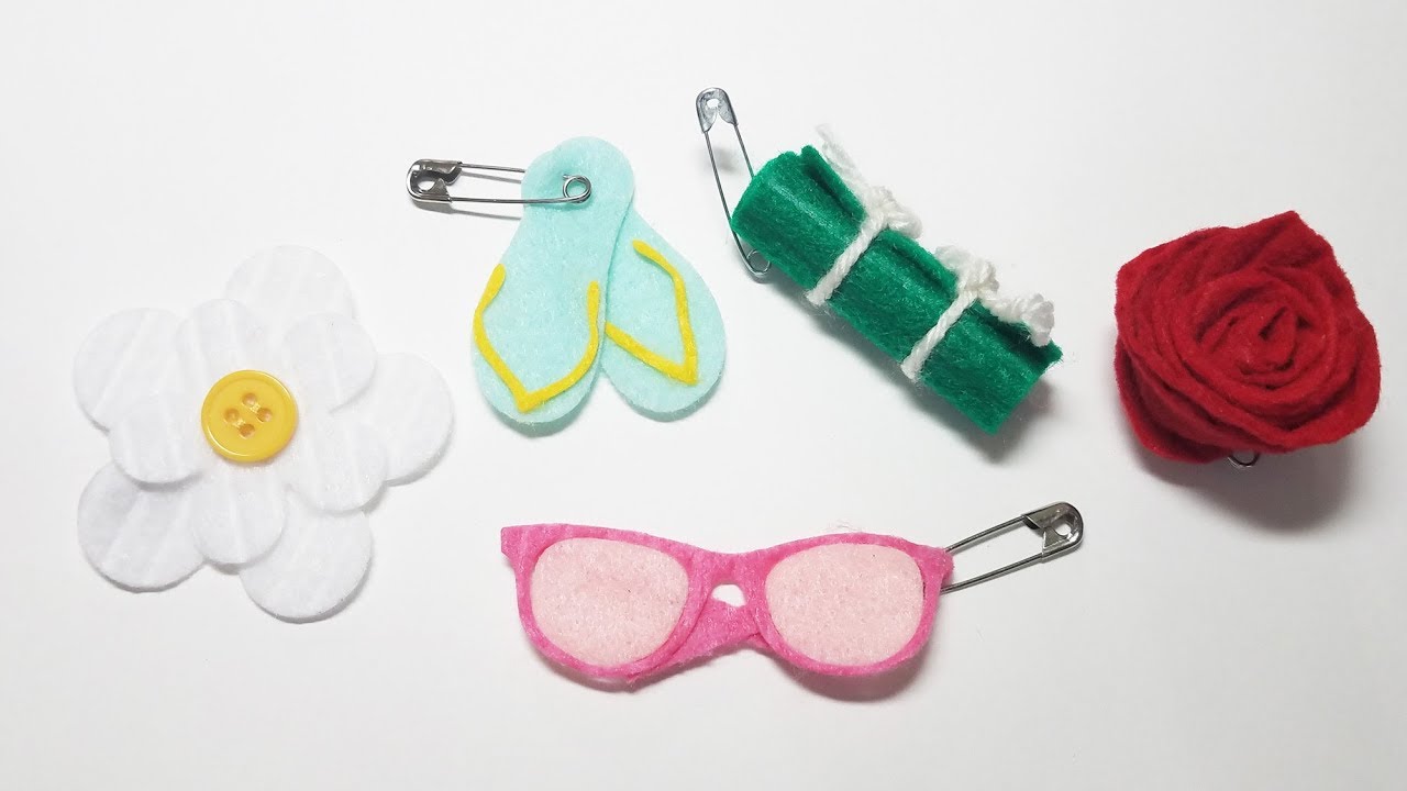 5 Easy Girl Scout Felt Swap Ideas