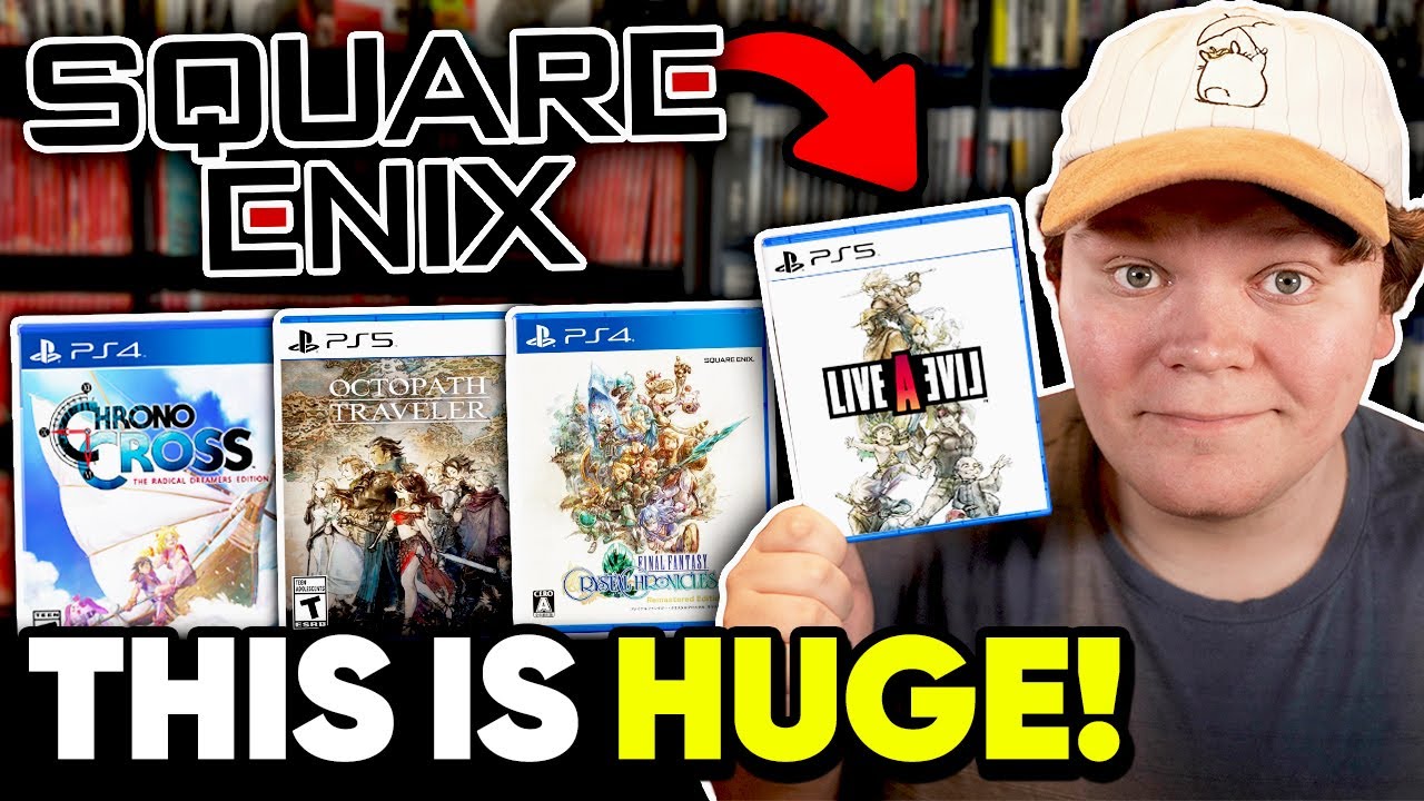 Это меняет ВСЕ для физических релизов Square Enix!