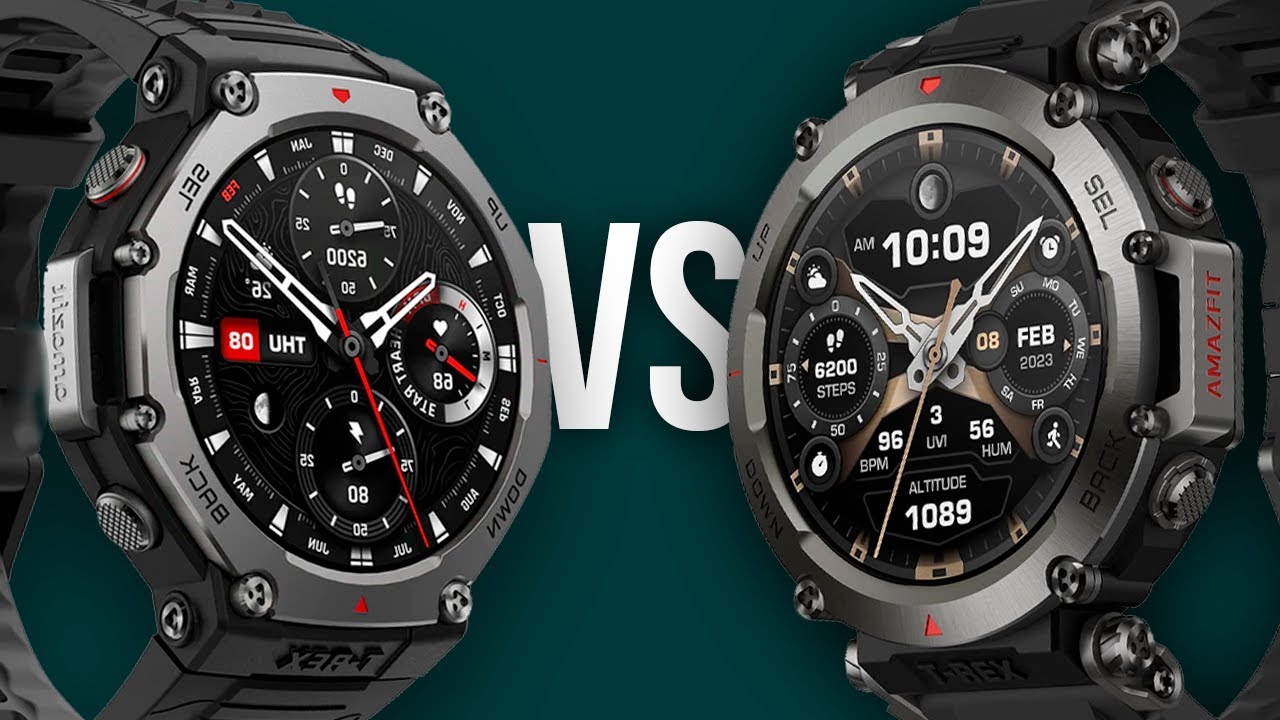 Comparativo: AMAZFIT T-REX 3 vs AMAZFIT T-REX ULTRA - O que muda? Qual vale mais a pena?