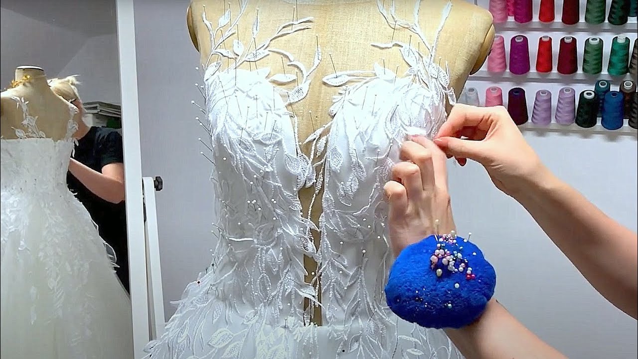 Шью свадебное платье | Бальное платье I Шитье I Учебник I DIY I Шьем свадебное платье