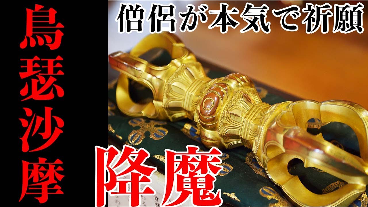 【降魔】不浄を焼き払う❗️絶大なる功力を誇る鳥瑟沙摩明王❗️
