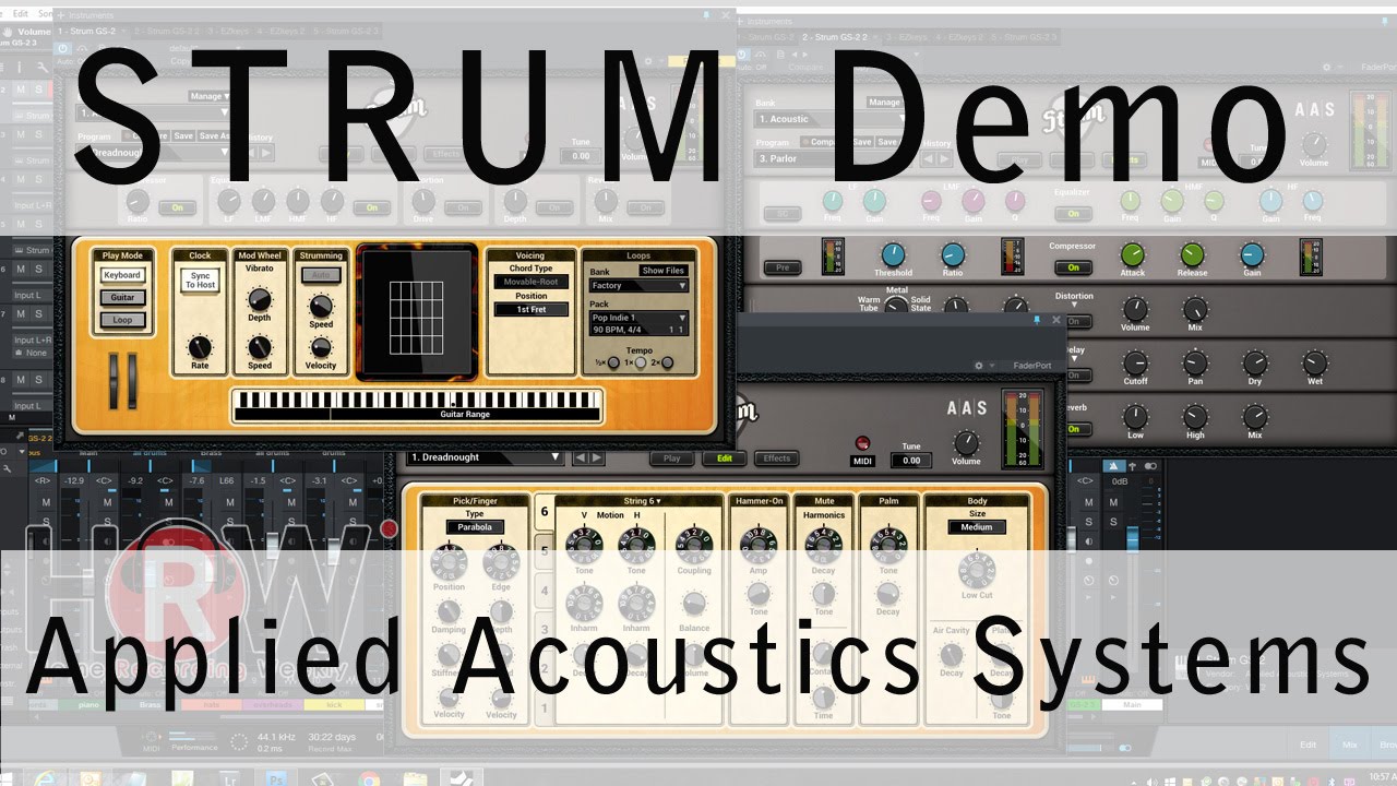 STRUM demo Applied Acoustics Systems
